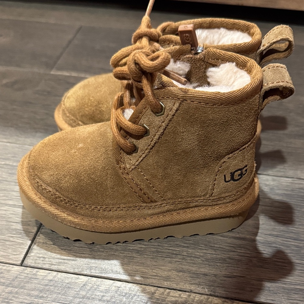 UGG Kids Brown Suede Boots